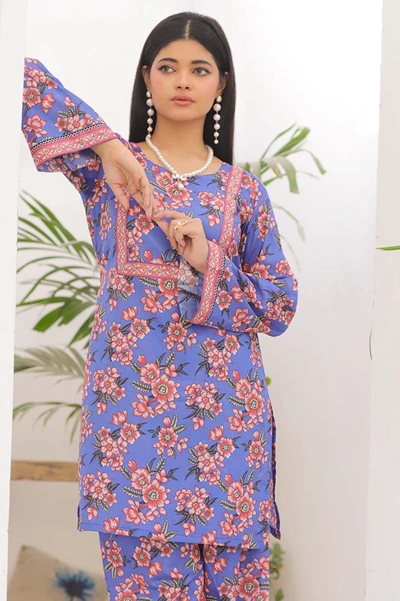 DIGITAL PRINTED LAWN 2 Pcs I MRDP 008