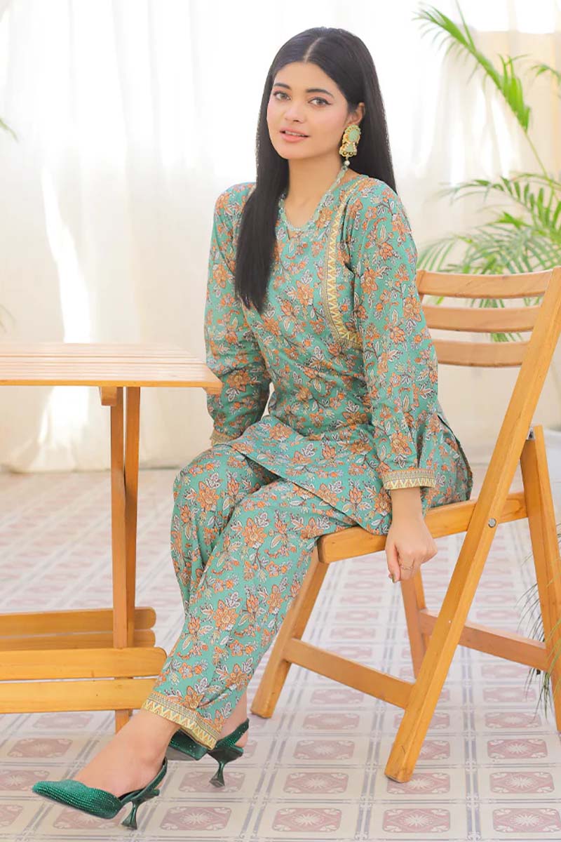 DIGITAL PRINTED LAWN 2 Pcs I MRDP 007